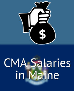 CMA Salaries in Maine's Major Cities