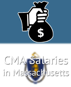 CMA Salaries in Massachusetts's Major Cities