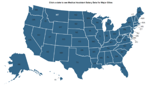 Medical Assistant Salaries by State & Major City