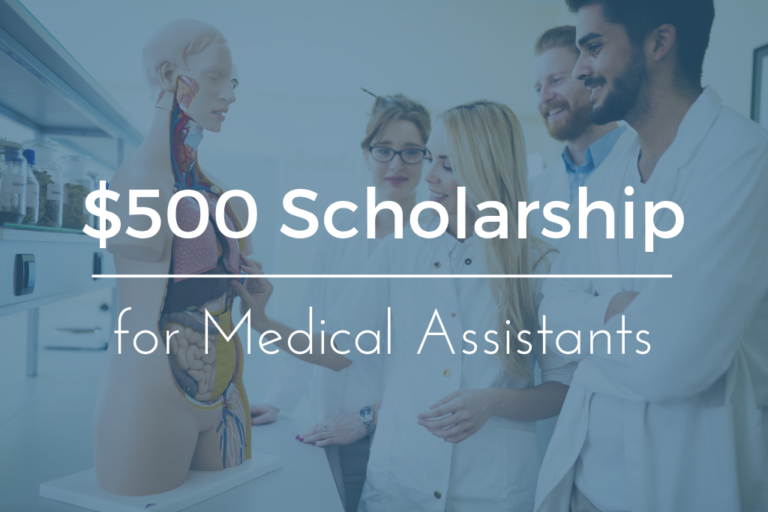 Medical Assistant Scholarship Application for MA Students