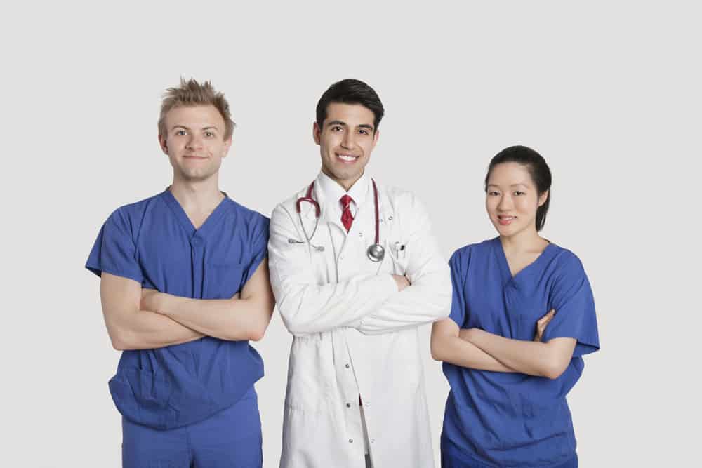 Medical Assistants Reporting to Physician in Hospital
